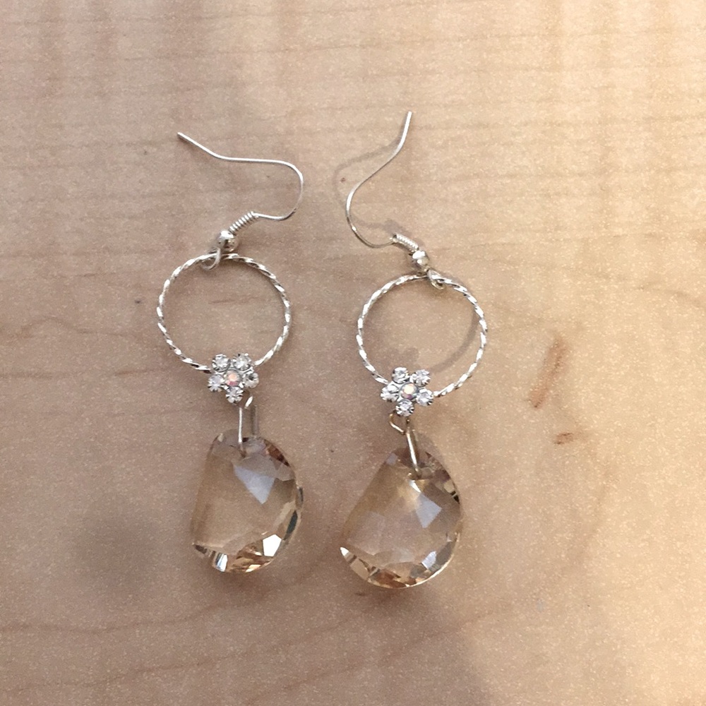 Silver Hook earrings